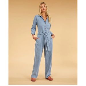 Salty Blonde Sunday Uniform Long Sleeve Jumpsuit